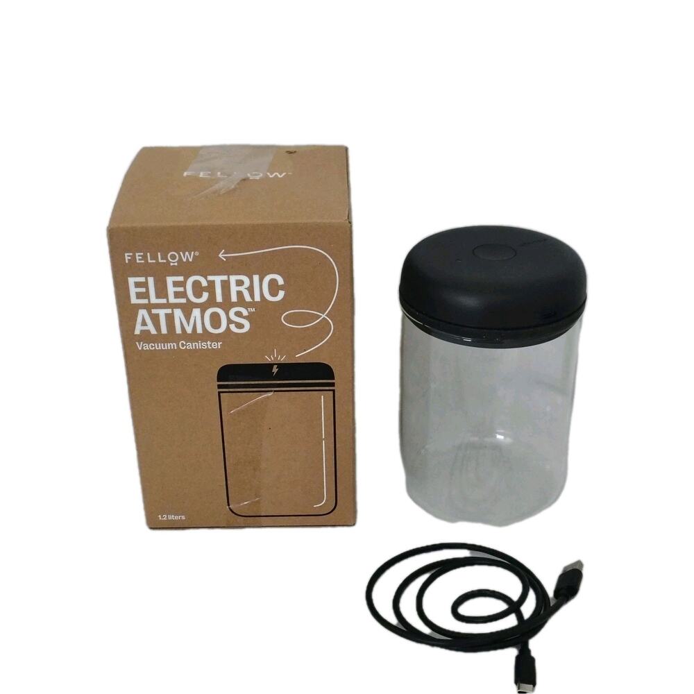 Fellow Electric Atmos Vacuum Canister Storage Container Airtight Coffee Food 1.2